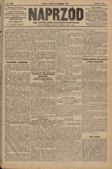 Naprzód : organ centralny polskiej partyi socyalno-demokratycznej. 1909, nr 347