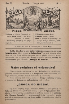 Nowy Dzwonek : pismo ludowe. 1896, nr 2