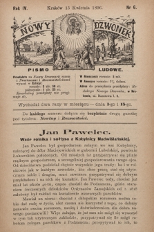 Nowy Dzwonek : pismo ludowe. 1896, nr 6