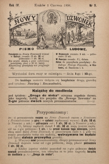 Nowy Dzwonek : pismo ludowe. 1896, nr 9