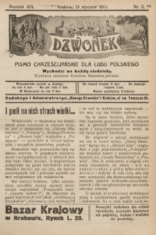Nowy Dzwonek : pismo chrześcijańskie dla ludu polskiego. 1911, nr 3