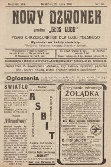 Nowy Dzwonek : przedtem „Głos Ludu” : pismo chrześcijańskie dla ludu polskiego. 1911, nr 30