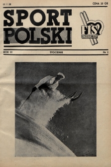 Sport Polski. 1939, nr 2