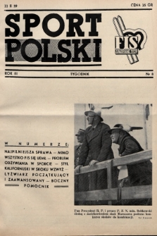 Sport Polski. 1939, nr 8