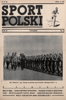 Sport Polski. 1939, nr 25