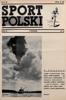 Sport Polski. 1939, nr 26