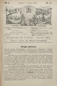 Nowy Dzwonek : pismo ludowe. 1897, nr 13