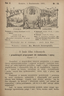Nowy Dzwonek : pismo ludowe. 1897, nr 18