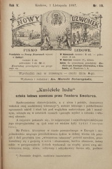 Nowy Dzwonek : pismo ludowe. 1897, nr 19