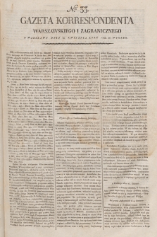 Gazeta Korrespondenta Warszawskiego i Zagranicznego. 1798, nr 33