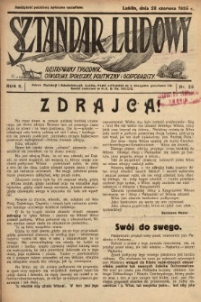 Sztandar Ludowy : ilustrowany tygodnik oświatowy, społeczny, polityczny i gospodarczy. 1925, nr 26