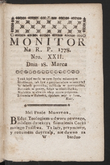 Monitor. 1778, nr 22