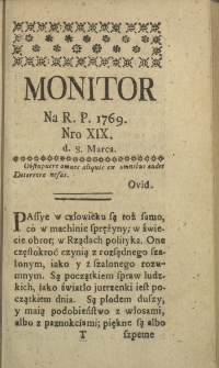 Monitor. 1769, nr 19