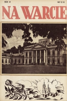 Na Warcie. 1938, nr 9