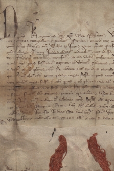 Dokument króla Kazimierza Wielkiego określający limit rzeźników żydowskich w Krakowie