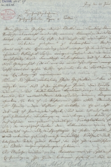 Brief an H. J. Collin 1807