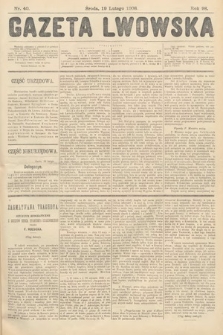 Gazeta Lwowska. 1908, nr 40
