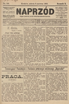 Naprzód : organ polskiej partyi socyalno-demokratycznej. 1901, nr 155