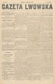 Gazeta Lwowska. 1908, nr 70