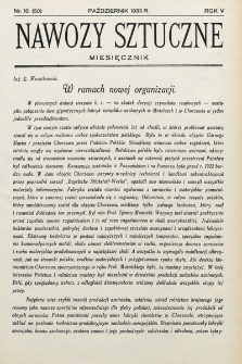 Nawozy Sztuczne. 1933, nr 10
