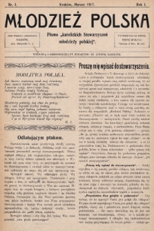 Młodzież Polska : pismo „katolickich Stowarzyszeń młodzieży polskiej". 1917, nr 3