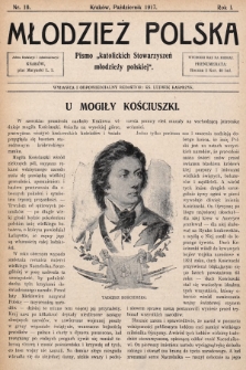Młodzież Polska : pismo „katolickich Stowarzyszeń młodzieży polskiej". 1917, nr 10