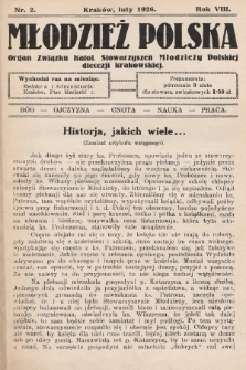 Młodzież Polska : organ Związku Katol. Stowarzyszeń Młodzieży Polskiej diecezji krakowskiej. 1926, nr 2