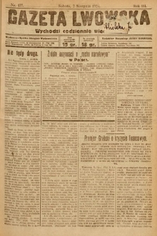 Gazeta Lwowska. 1924, nr 177
