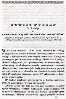 Roczniki Gospodarstwa Krajowego. R. 5, 1846, T. 9, nr 2