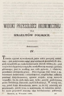Roczniki Gospodarstwa Krajowego. R. 22, 1863, T. 52, poszyt [3]