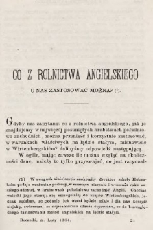Roczniki Gospodarstwa Krajowego. R. 22, 1864, T. 54, poszyt [2]