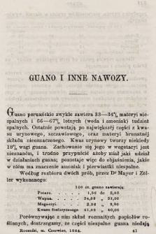 Roczniki Gospodarstwa Krajowego. R. 22, 1864, T. 55, poszyt [3]