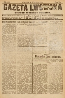 Gazeta Lwowska. 1924, nr 209