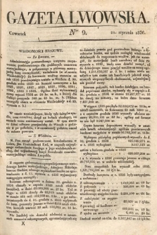 Gazeta Lwowska. 1836, nr 9