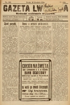 Gazeta Lwowska. 1924, nr 283