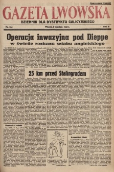 Gazeta Lwowska : dziennik dla Dystryktu Galicyjskiego. 1942, nr 204
