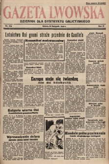 Gazeta Lwowska : dziennik dla Dystryktu Galicyjskiego. 1942, nr 274