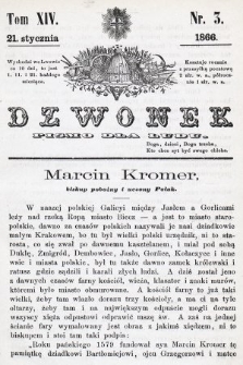 Dzwonek : pismo dla ludu. T. 14, 1866, nr 3