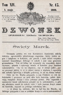 Dzwonek : pismo dla ludu. T. 14, 1866, nr 13