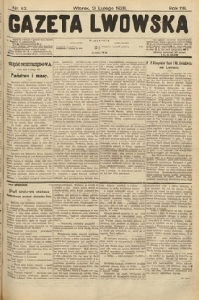Gazeta Lwowska. 1928, nr 42
