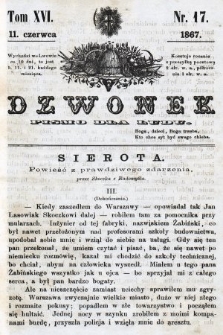Dzwonek : pismo dla ludu. T. 16, 1867, nr 17