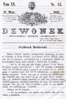 Dzwonek : pismo dla ludu. T. 20, 1869, nr 15