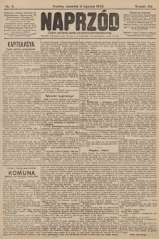 Naprzód : organ polskiej partyi socyalno-demokratycznej. 1905, nr 5