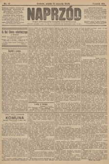 Naprzód : organ polskiej partyi socyalno-demokratycznej. 1905, nr 13