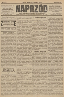 Naprzód : organ polskiej partyi socyalno-demokratycznej. 1905, nr 20