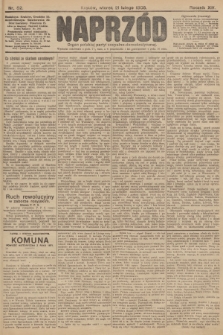 Naprzód : organ polskiej partyi socyalno-demokratycznej. 1905, nr 52