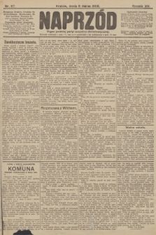 Naprzód : organ polskiej partyi socyalno-demokratycznej. 1905, nr 67