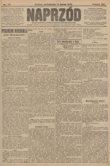 Naprzód : organ polskiej partyi socyalno-demokratycznej. 1905, nr 72