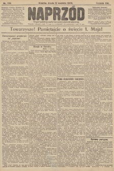 Naprzód : organ polskiej partyi socyalno-demokratycznej. 1905, nr 108