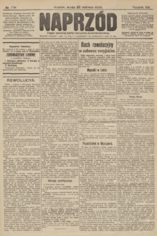 Naprzód : organ polskiej partyi socyalno-demokratycznej. 1905, nr 174